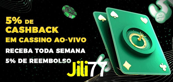 Promoções do cassino ao Vivo Jili77